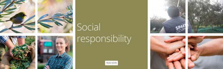 Sparta Gourmet - Sustainability - Social Responsibility